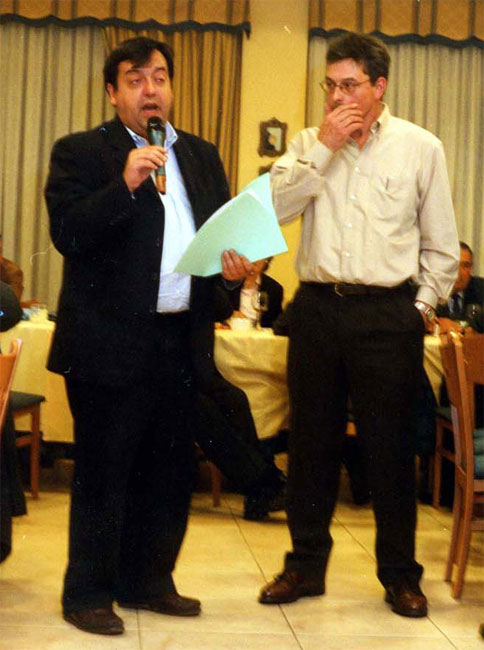 Koldo Larrea y Jesús Asín