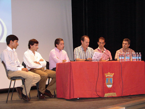 Presentación de los carteles de Peralta 2009