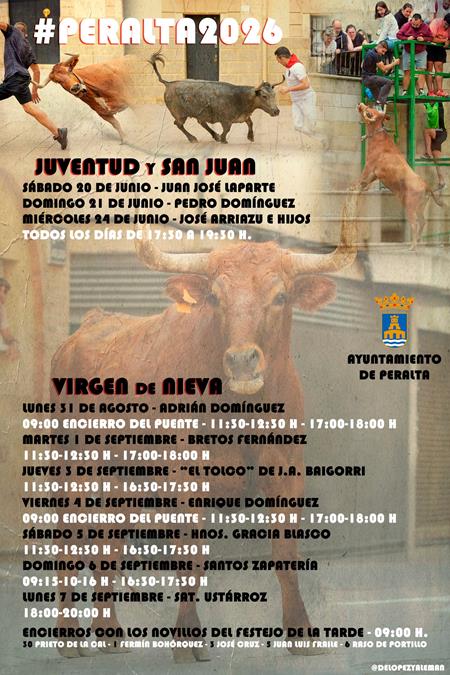 Cartel de los festejos de calle Cartel de los festejos de calle