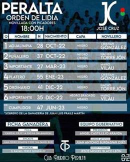 Orden de lidia